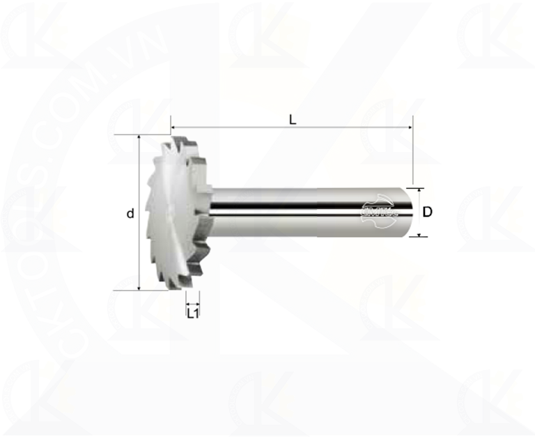Dao phay hợp kim CMTec CLSF, Dao phay chữ T hợp kim CMTéc CLSF