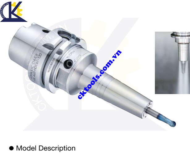 Đầu kẹp dao  BIG DAISHOWA  HSK-A63-HDC4J-75 , HYDRAULIC CHUCK   HSK-A63-HDC4J-75