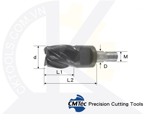 Lưỡi phay thép CM Téc CHS4