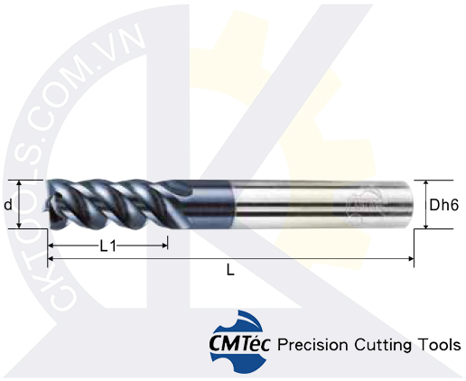 Dao phay CMTec MEHHD4, Dao phay CMTéc MEHHD4